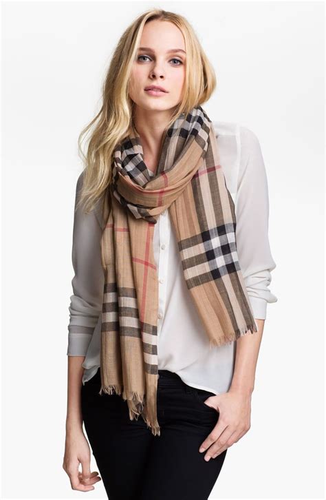 burberry the classic check scarf|Burberry giant check print scarf.